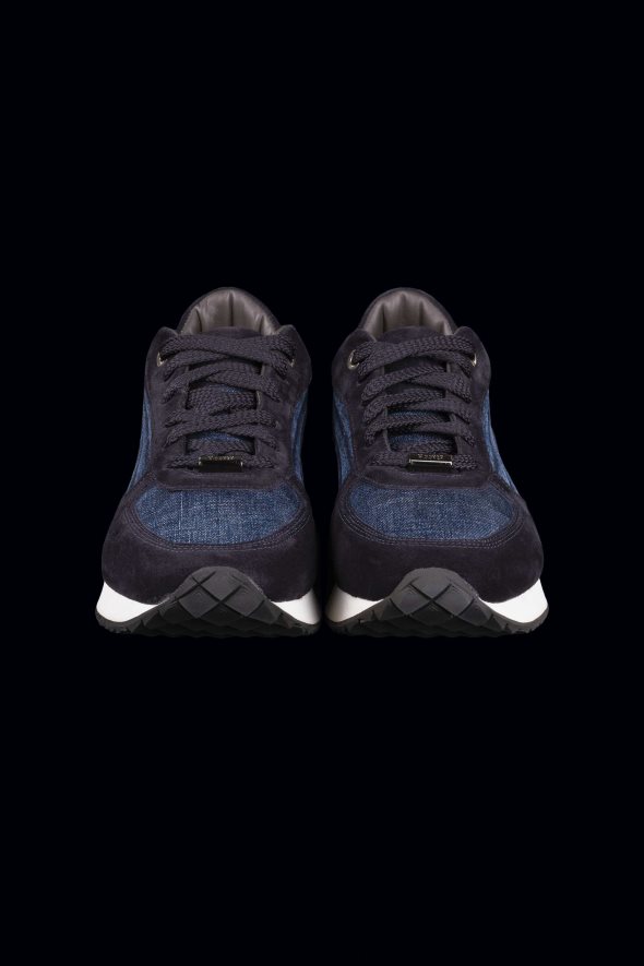 MooRER balla-p5j hombres jeans azul oscuro/lavados RRD604259 zapatos