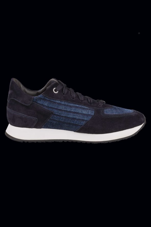 MooRER balla-p5j hombres jeans azul oscuro/lavados RRD604259 zapatos