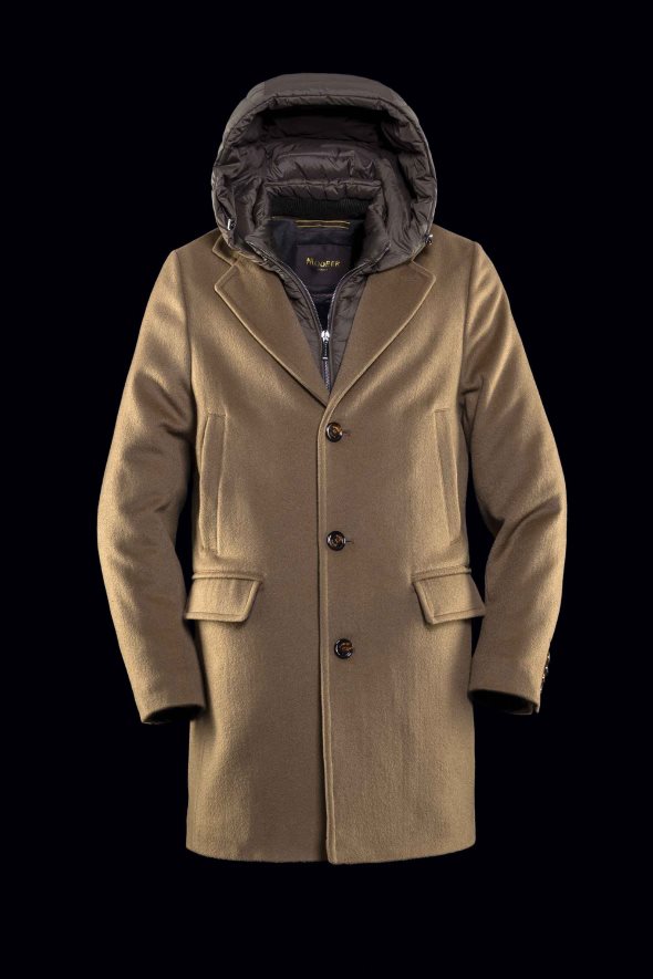 MooRER michel-le hombres camello RRD604777 vestir