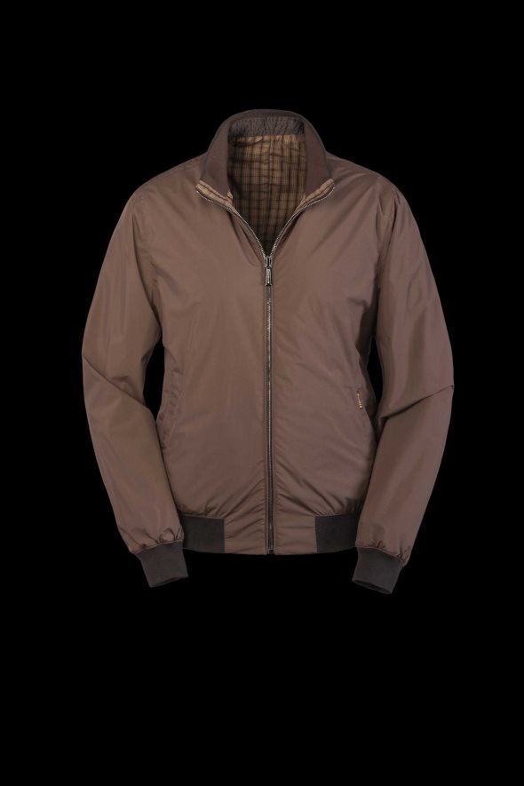 MooRER micrófono-axten hombres avana-marrón RRD604753 vestir