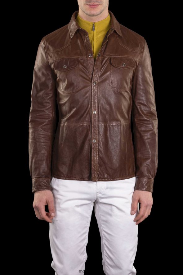 MooRER bazille-pel 55 piezas hombres marrón RRD604981 vestir