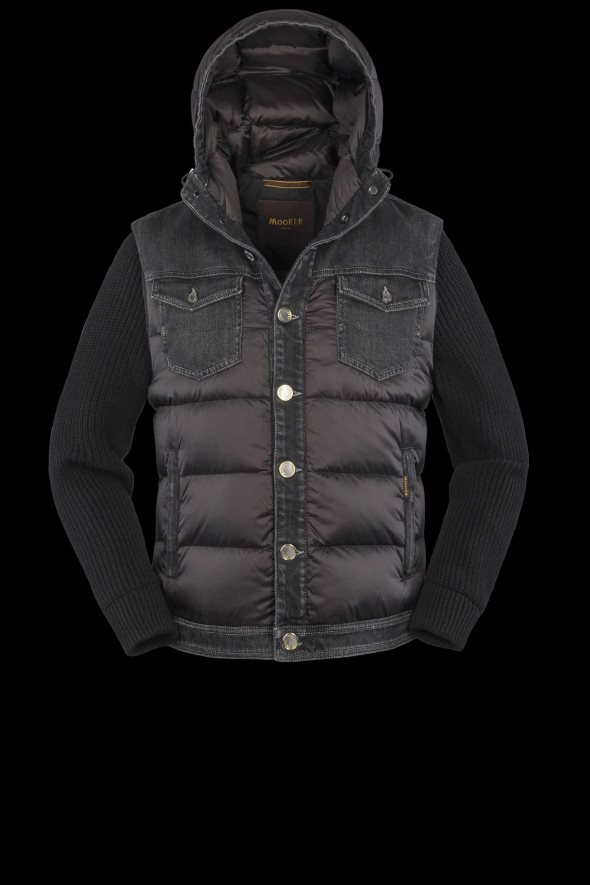 MooRER denzel-106s hombres negro RRD604965 vestir