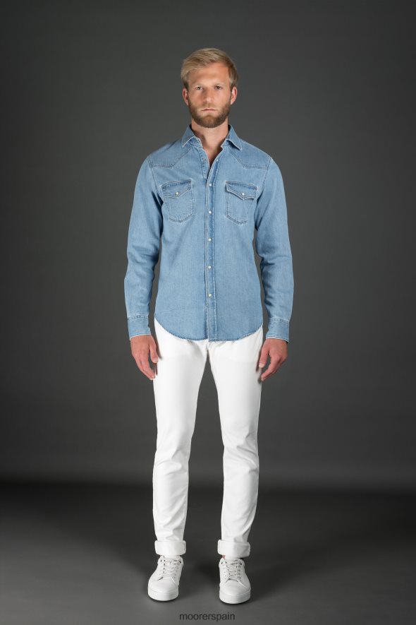 MooRER larri-df306 hombres claroro vintage RRD604586 vestir