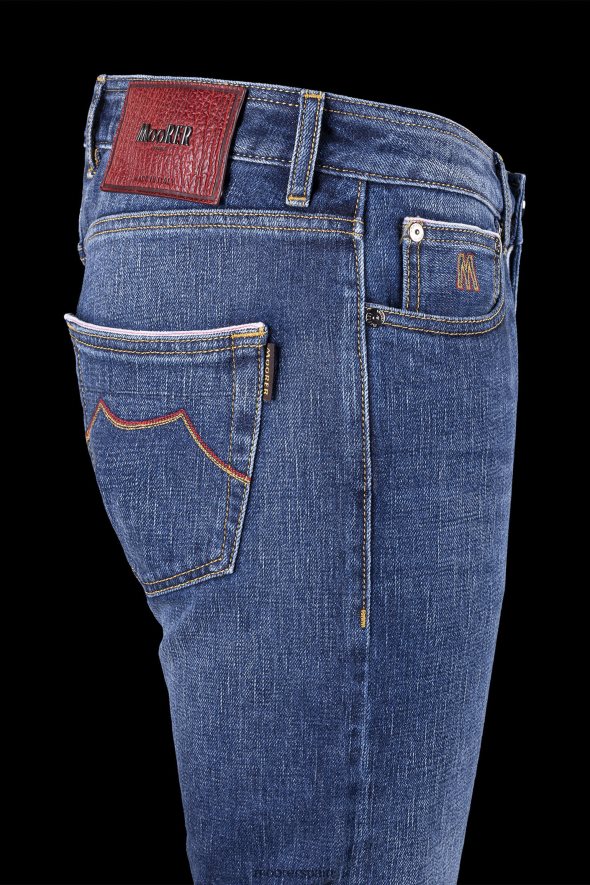 MooRER credi dc104 w 4009 s 10 rojo hombres mezclilla RRD604397 vestir